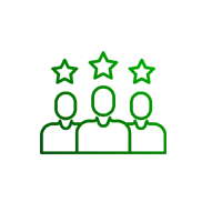 Clientes satisfechos en servicios de seguridad
